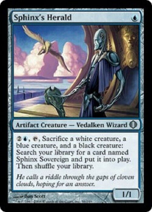 MTG MTG 1x Sphinx's Herald Shards of Alara Card Magic The Gathering pauper