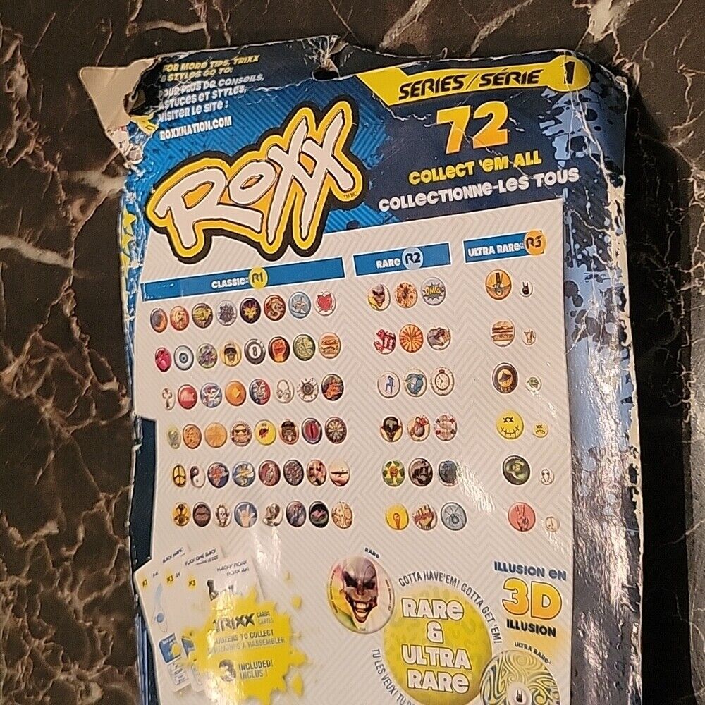 Roxx Series 1 Classic Power Paxx Total 4 Collect All 72! Sealed Toys 2012