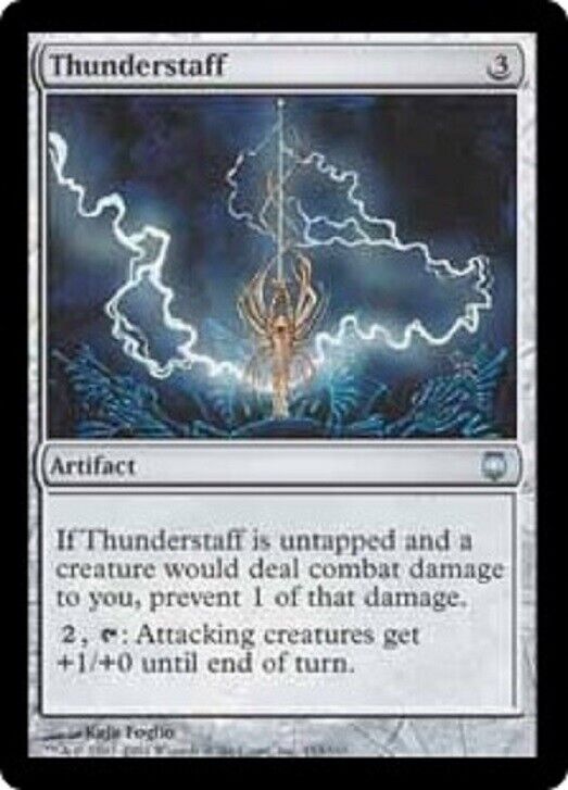 MTG Mtg x1  Thunderstaff Darksteel HP Magic the Gathering card
