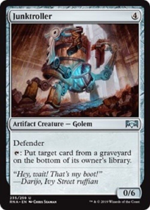 MTG 2x Junktroller Allegiance Unplayed NM ard MTG