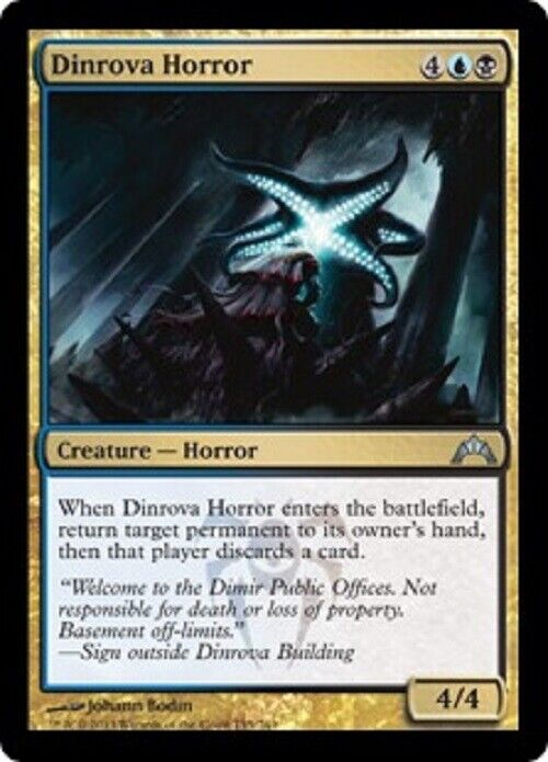 MTG MTG 1x Dinrova Horror Gatecrash Magic The Gathering card