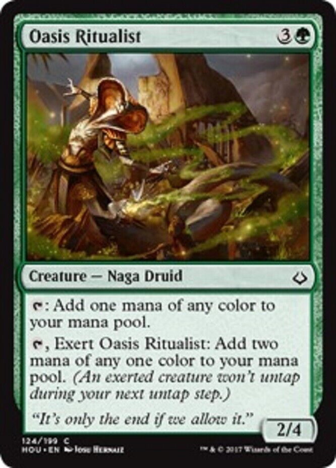 MTG MTG 4x Oasis Ritualist Hour of Devastation cards Magic The Gathering