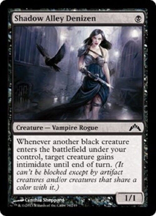 MTG 4x Shadow Alley Denizen Gatecrash NM Card MTG Magic Pauper