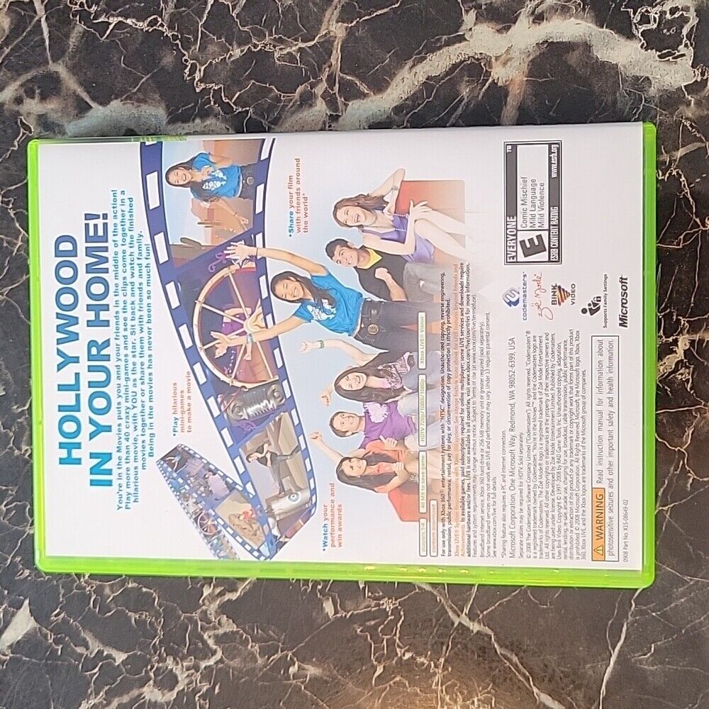 You'Re In The Movies Good Condition Microsoft Xbox 360 Game