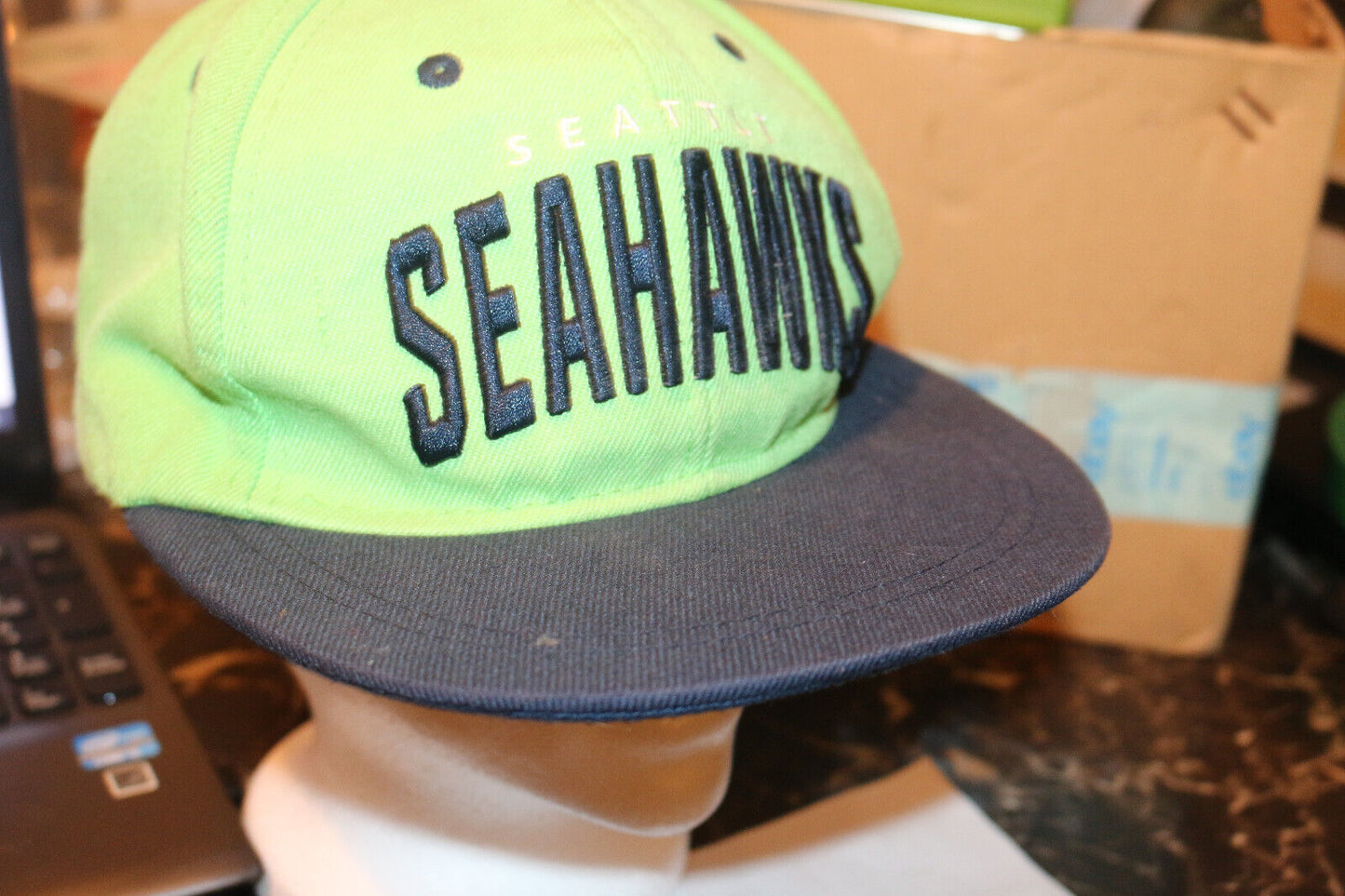 Seattle Seahawks Nfl New Era Cap Hat Green