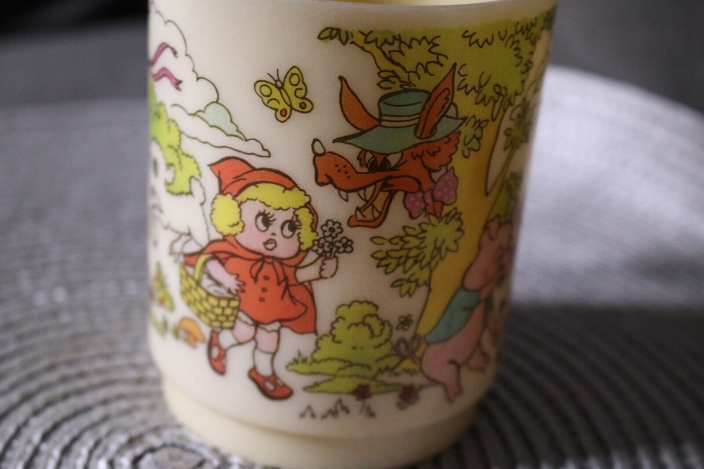 General Plastics Cookshire 784 Mug Cup Separeted Vintage Charactere Cartoon