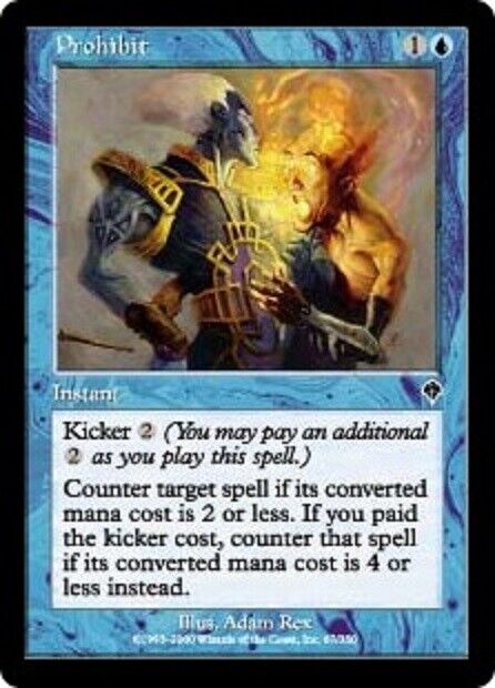 MTG Prohibit Invasion MTG Magic the gathering card 1x