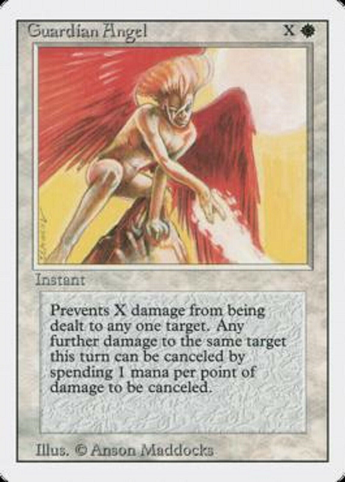 MTG MTG 4x Guardian Angel Revised Edition cards Magic the Gathering