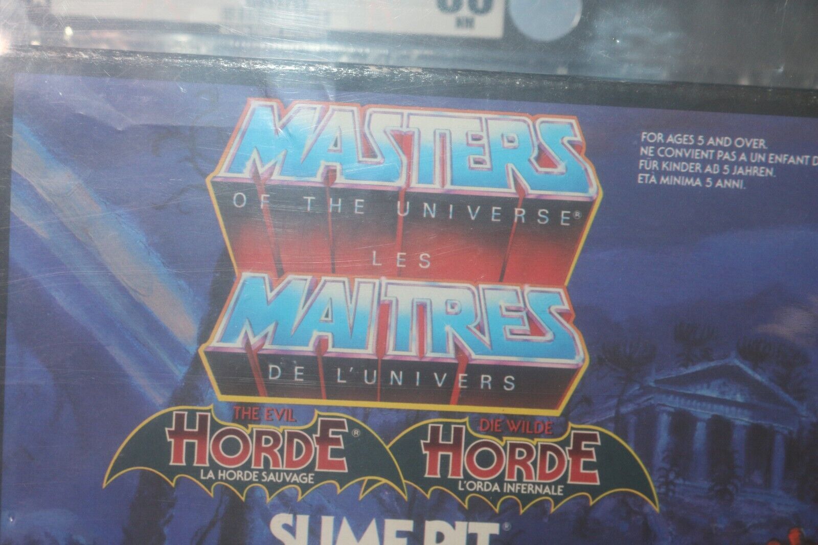 Rare Motu 1985 Slime Pit Masters Universe Misb He Man Sealed Mint Box