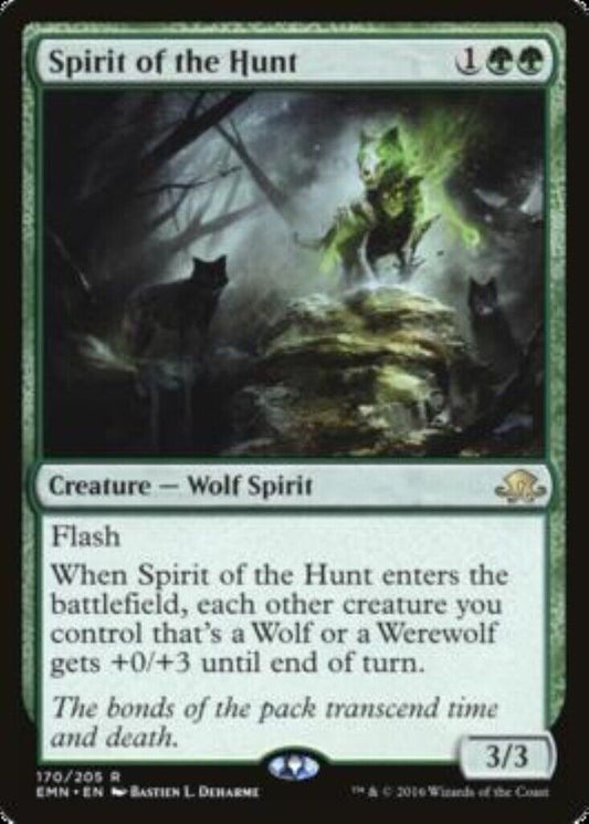 MTG 1x Spirit of the Hunt Eldritch Moon MTG Magic the Gathering