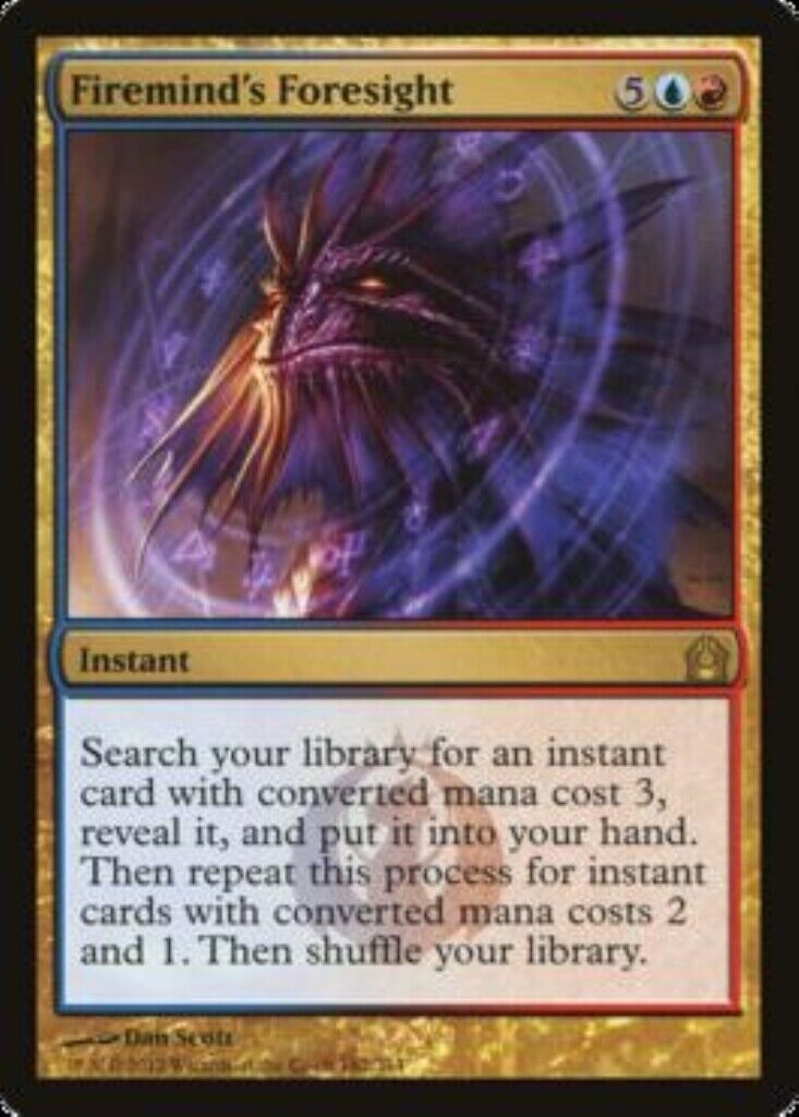 MTG 1x Firemind's Foresight Return to Ravnica MTG Magic the Gathering