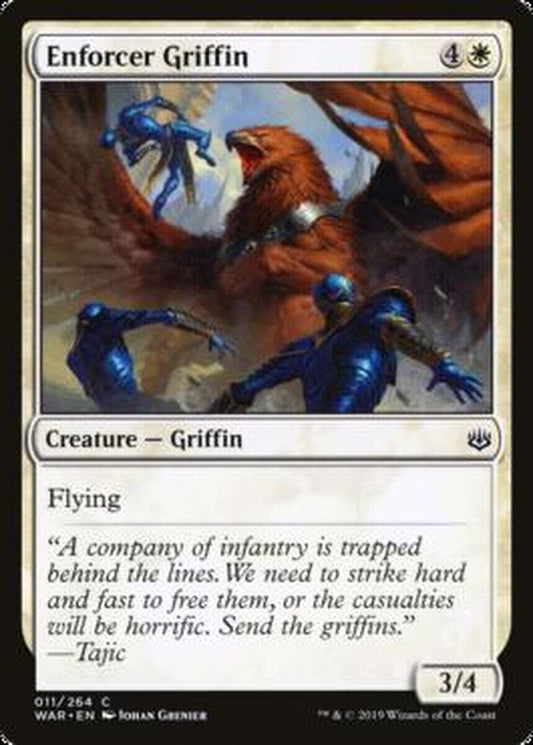 MTG MTG 4x Enforcer Griffin War of the Spark Cards Magic The Gathering NM