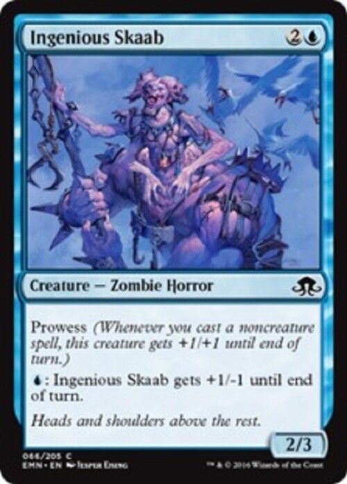 MTG 4x Ingenious Skaab Eldritch Moon MTG Magic the gathering Blue Cards