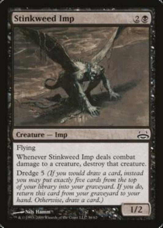 MTG MTG Stinkweed Imp Duel Decks: Divine vs Demonic card Magic The Gathering played