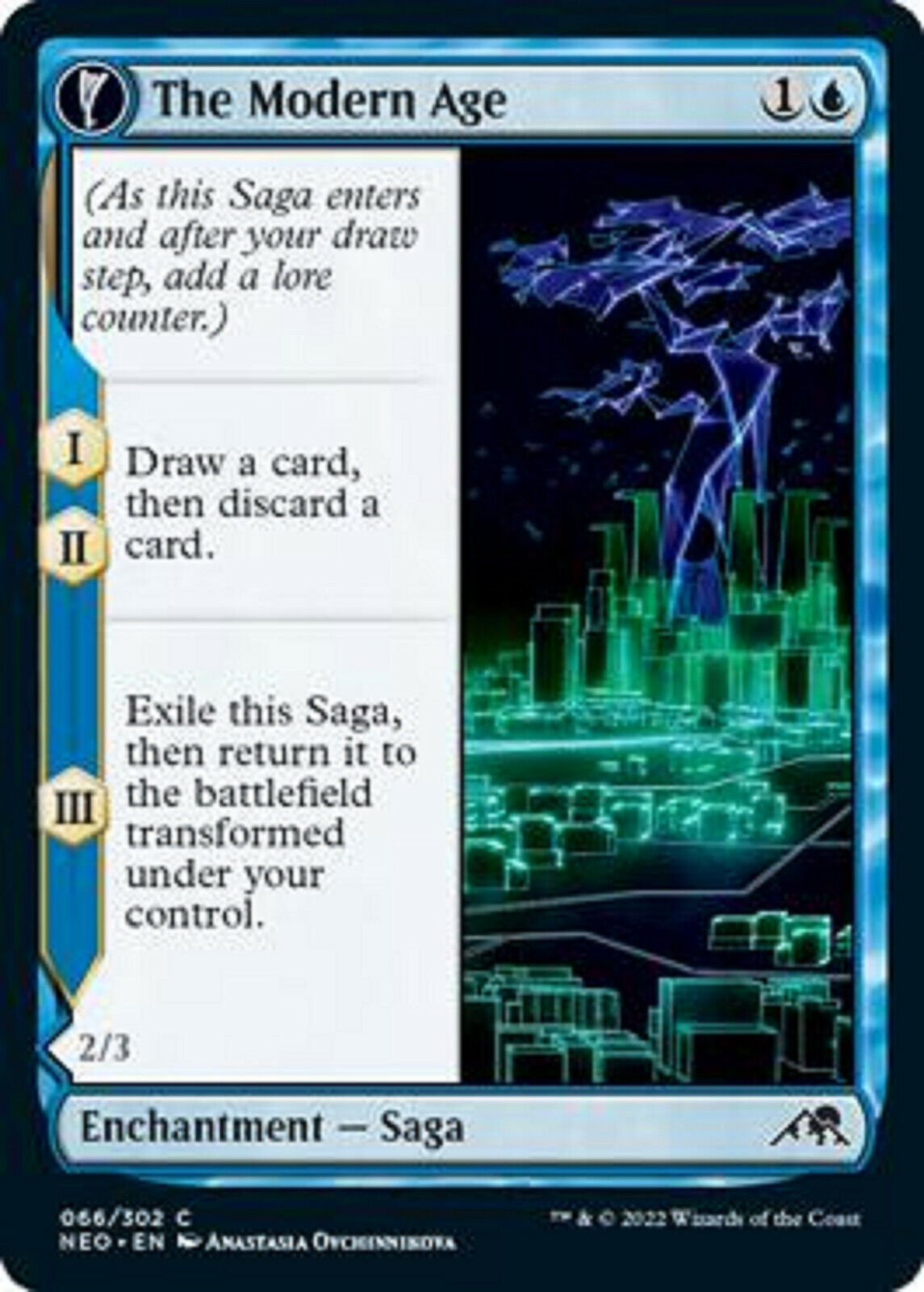 MTG MTG 1x The Modern Age Kamigawa: Neon Dynasty Magic the Gathering