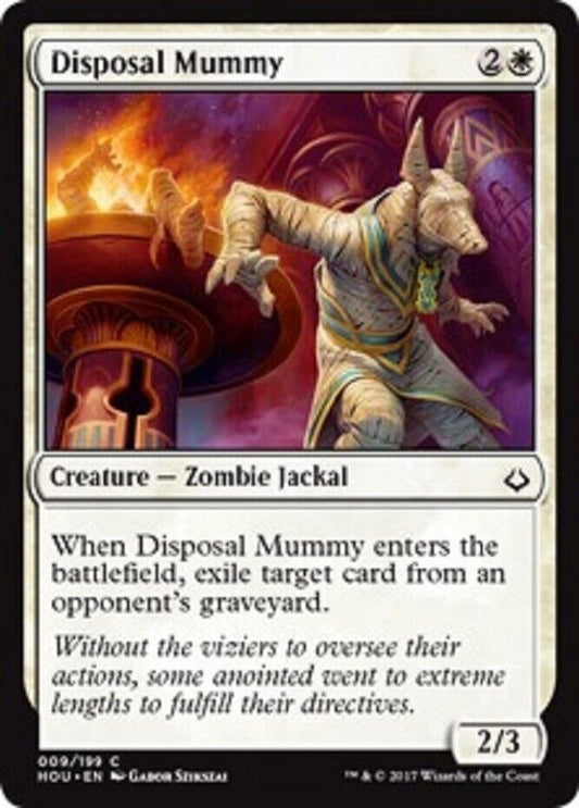 MTG MTG 4x Disposal Mummy Hour of Devastation cards Magic The Gathering