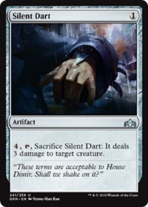 MTG Silent Dart Guilds of Ravnica card Magic the Gathering MTG Magic Pauper