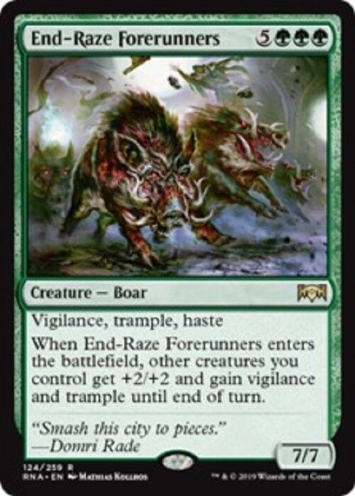 MTG 1x End-Raze Forerunners Ravnica Allegiance Unplayed NM Card