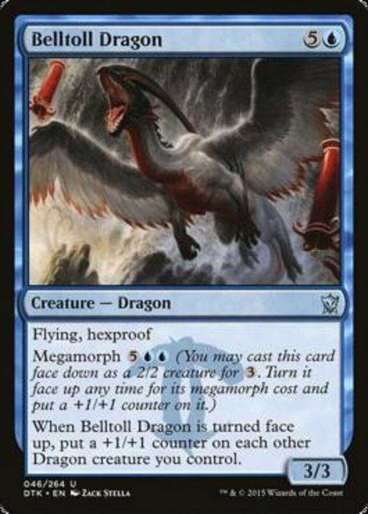 MTG MTG 1x Belltoll Dragon Dragons of Tarkir Card Magic The Gathering