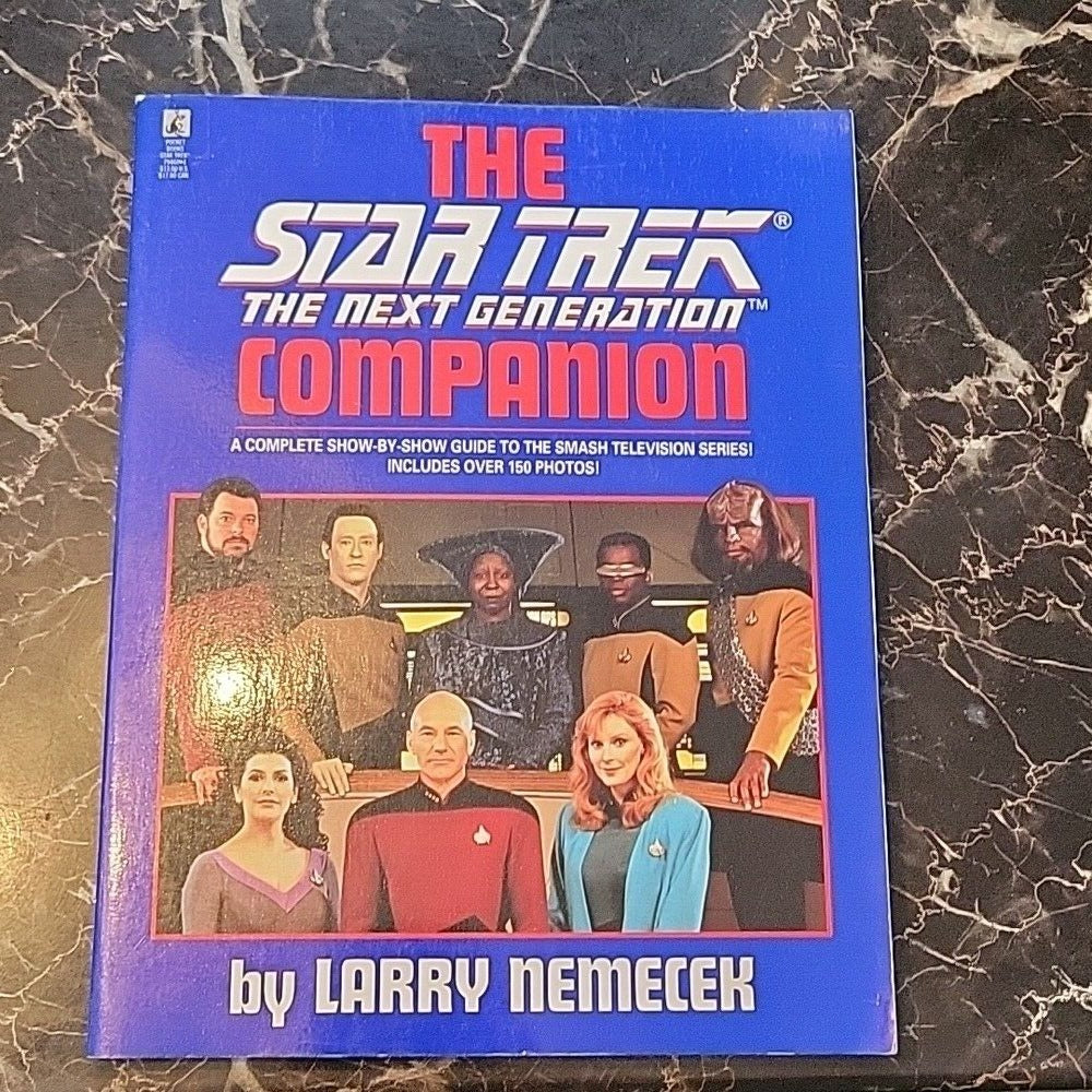 The Star Trek The Next Generation Companion Book Vintage