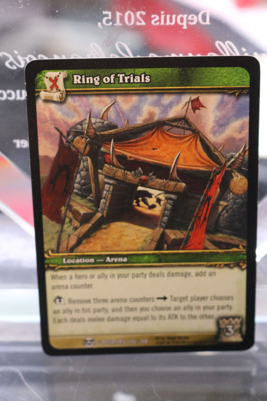 World Of Warcraft Tcg - Ring Of Trials - Gladiators 204/208 Card