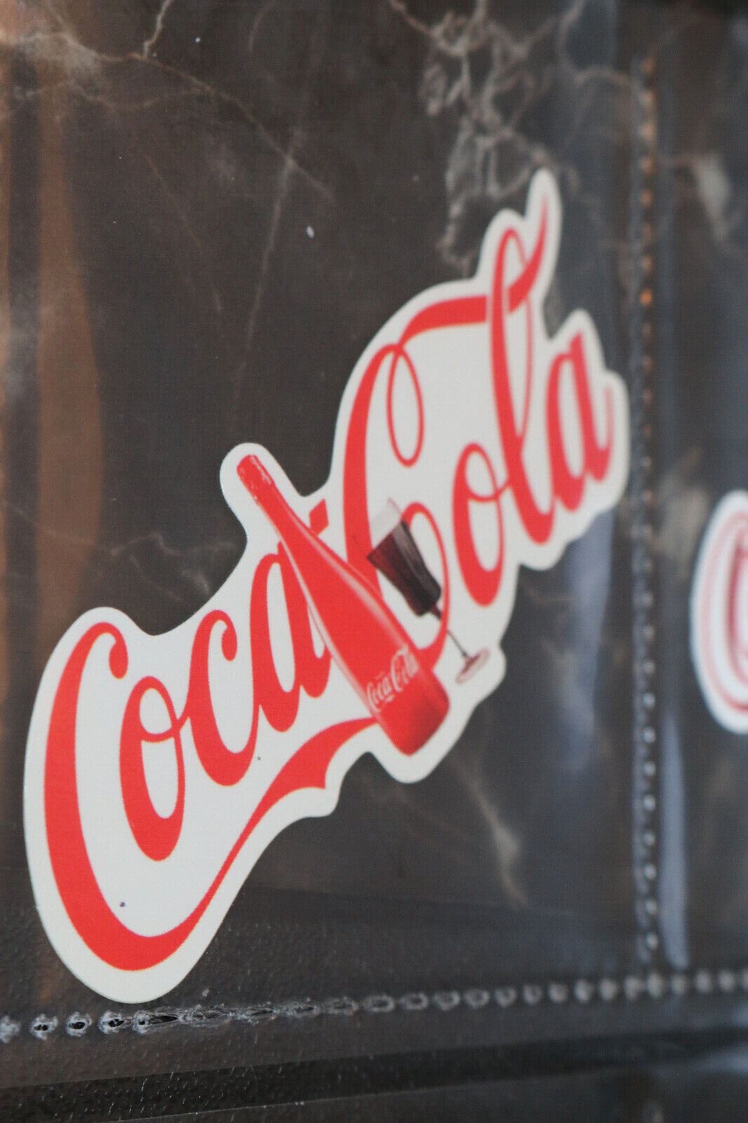 Coca Cola Vintage Stickers Decals Writing Bottle Laptop Window Bumper Door