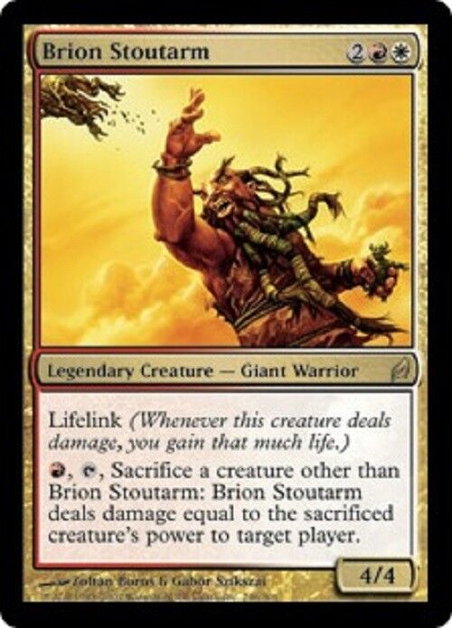 MTG Brion Stoutarm Lorwyn MTG Magic the Gathering Card Commander RARE