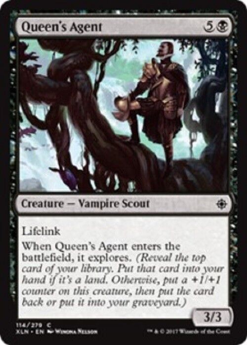 MTG 4x Queen's Agent NM Ixalan MTG Magic the gathering