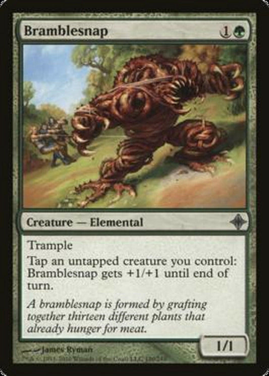 MTG MTG 1x  Bramblesnap Rise of the Eldrazi  Magic the gatherine card