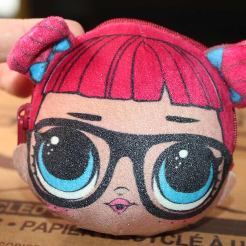 Porte Monnaie L.O.L Surprise Dolls! Squishy Soft Fluky Purse Keyring Teacherspet