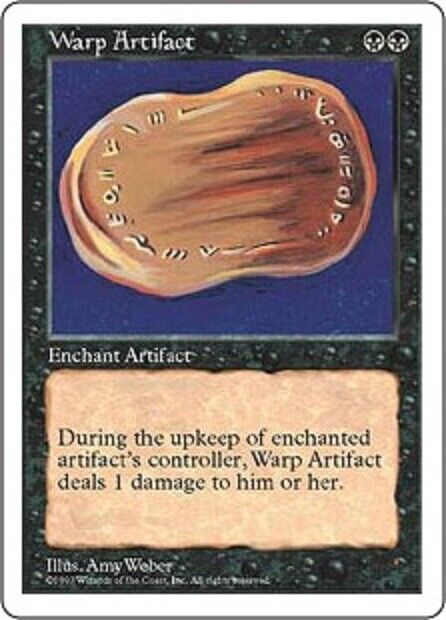 MTG MTG 1x Warp Artifact Fifth Edition Magic The Gathering