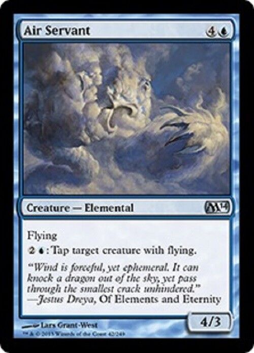 MTG MTG 1x Air Servant M14 Magic 2014 Core Set Magic The Gathering card