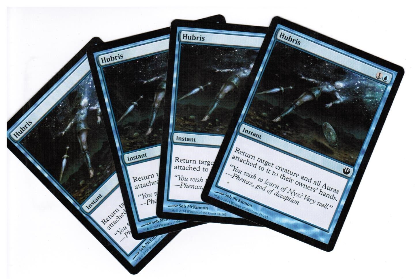 MTG MTG Hubris Journey into Nyx  X4 4x Magic the GAthering cards