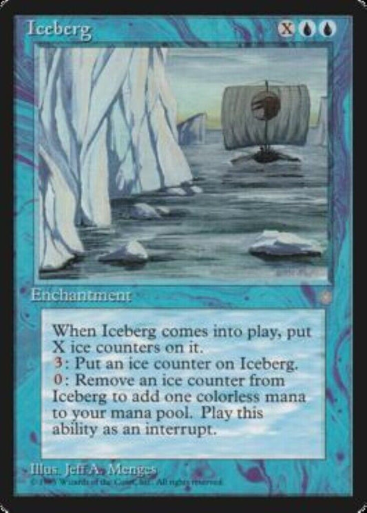 MTG MTG 1x  Iceberg Ice Age Magic the Gathering