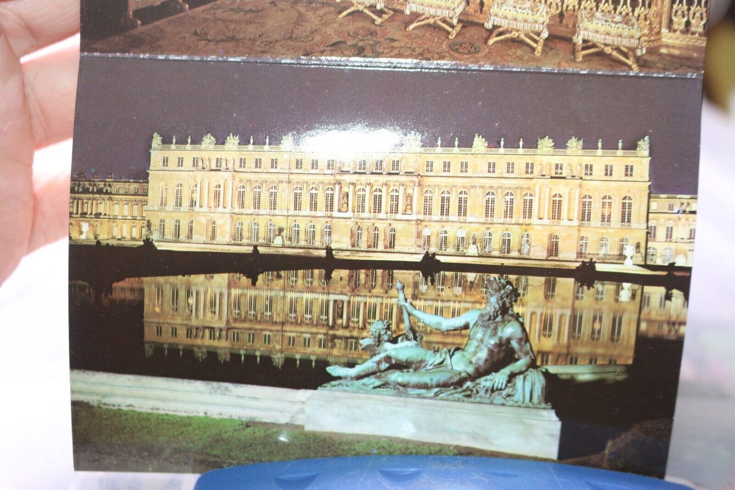 Vintage Post Card Versailles Voyage Travel Church Église Pictures Photos Collect