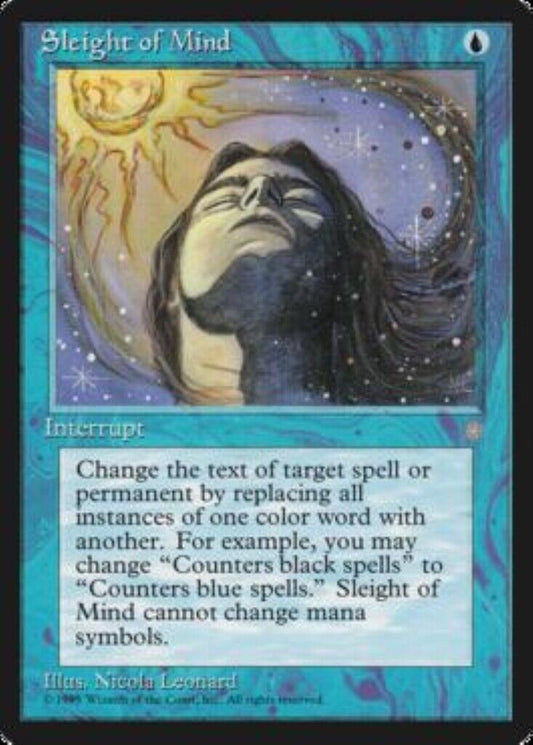 MTG MTG 1x Sleight of Mind Ice Age Magic the Gathering