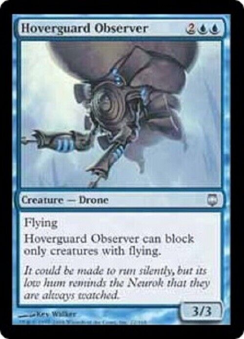 MTG MTG 1x   Hoverguard Observer DST Darksteel  Card Magic The Gathering