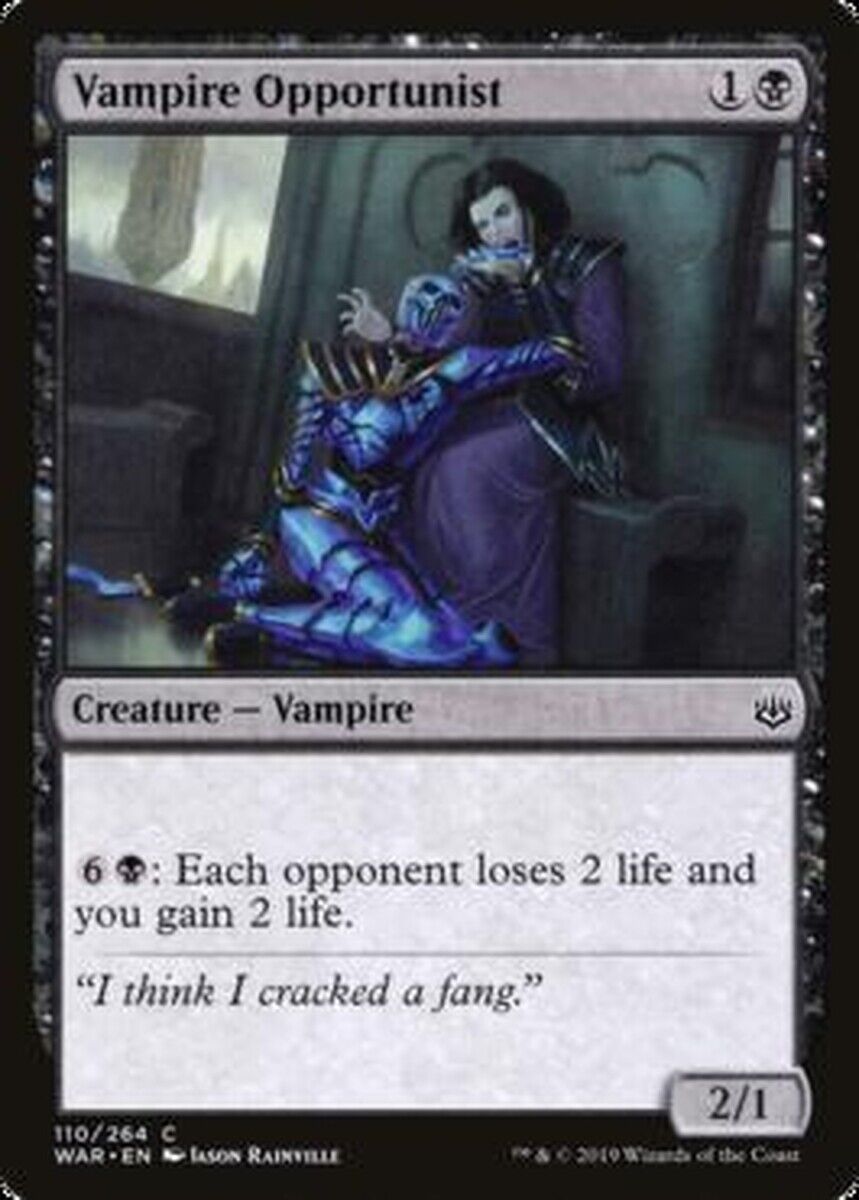 MTG MTG 4x Vampire Opportunist War of the Spark Cards Magic The Gathering NM