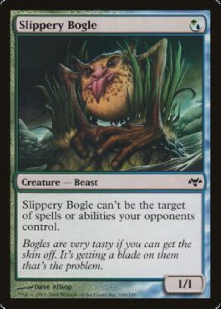 MTG MTG 1x Slippery Bogle Eventide card Magic The Gathering