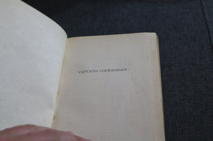 Captains Courageous Kipling Hardcover Antique Book Vintage 1897?