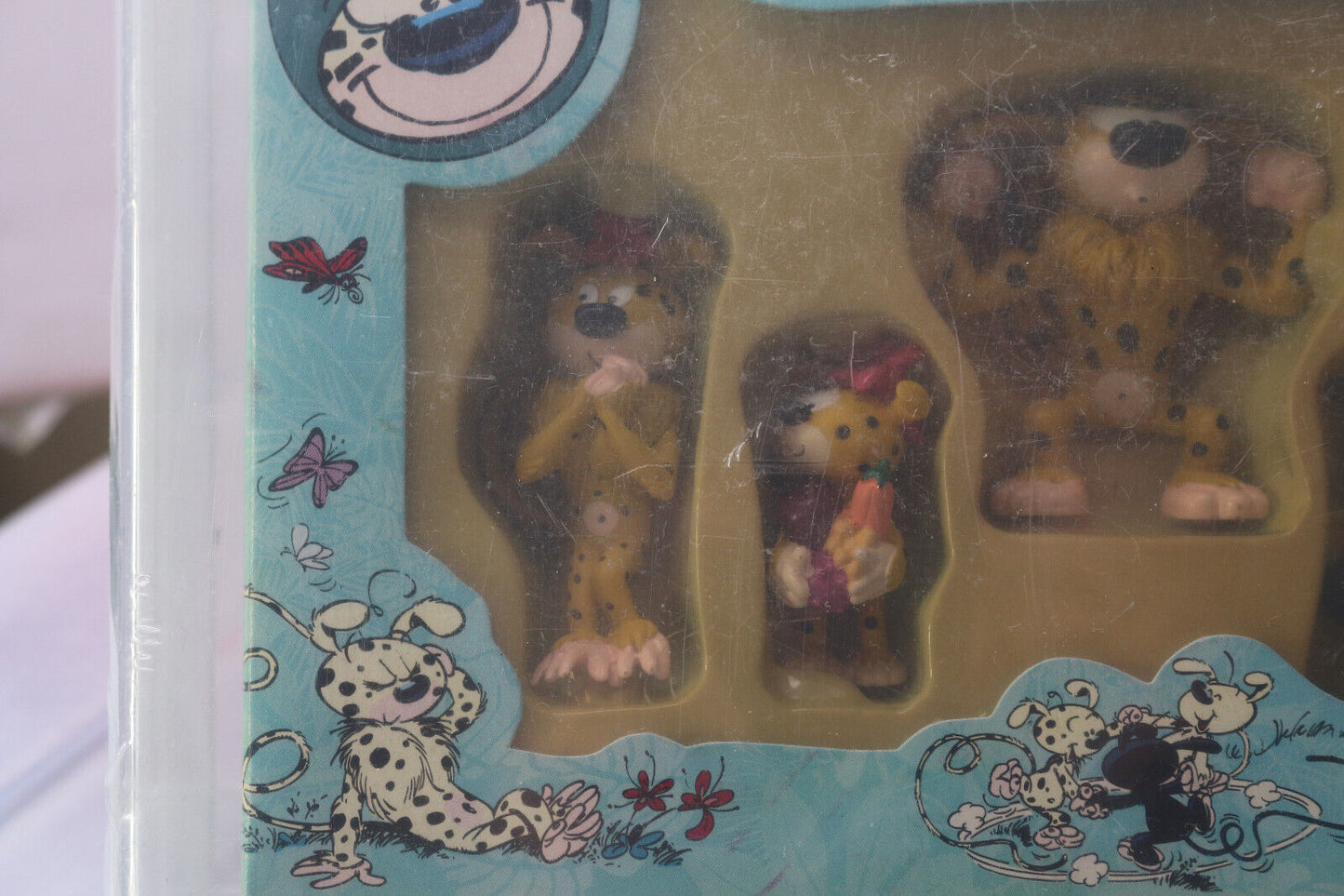 Marsupilami Figures Gift Set Of 5 Pvc Figures Plastoy Graded Afa 8.0 Toys Rare