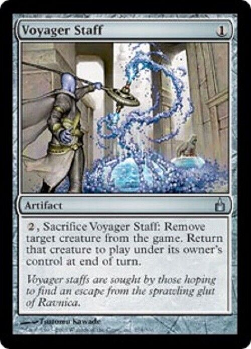 MTG MTG 1x Voyager Staff Ravnica: City of Guilds Cards Magic The Gathering