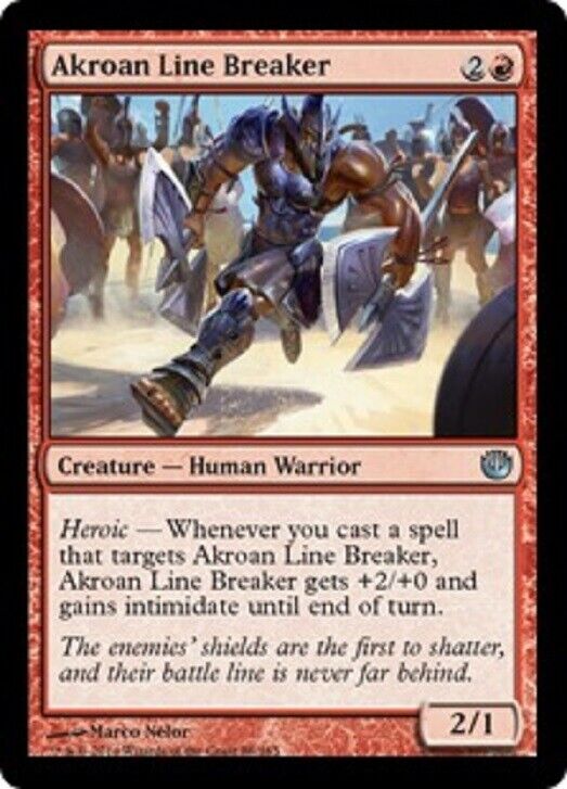 MTG MTG 1x Akroan Line Breaker Journey into Nyx NM card Magic the Gathering