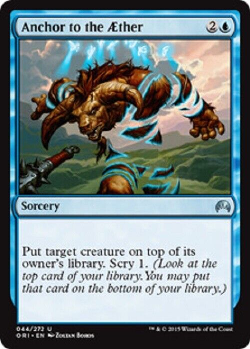 MTG MTG 1x  Anchor to the Aether ORI Magic Origins Card Magic The Gathering