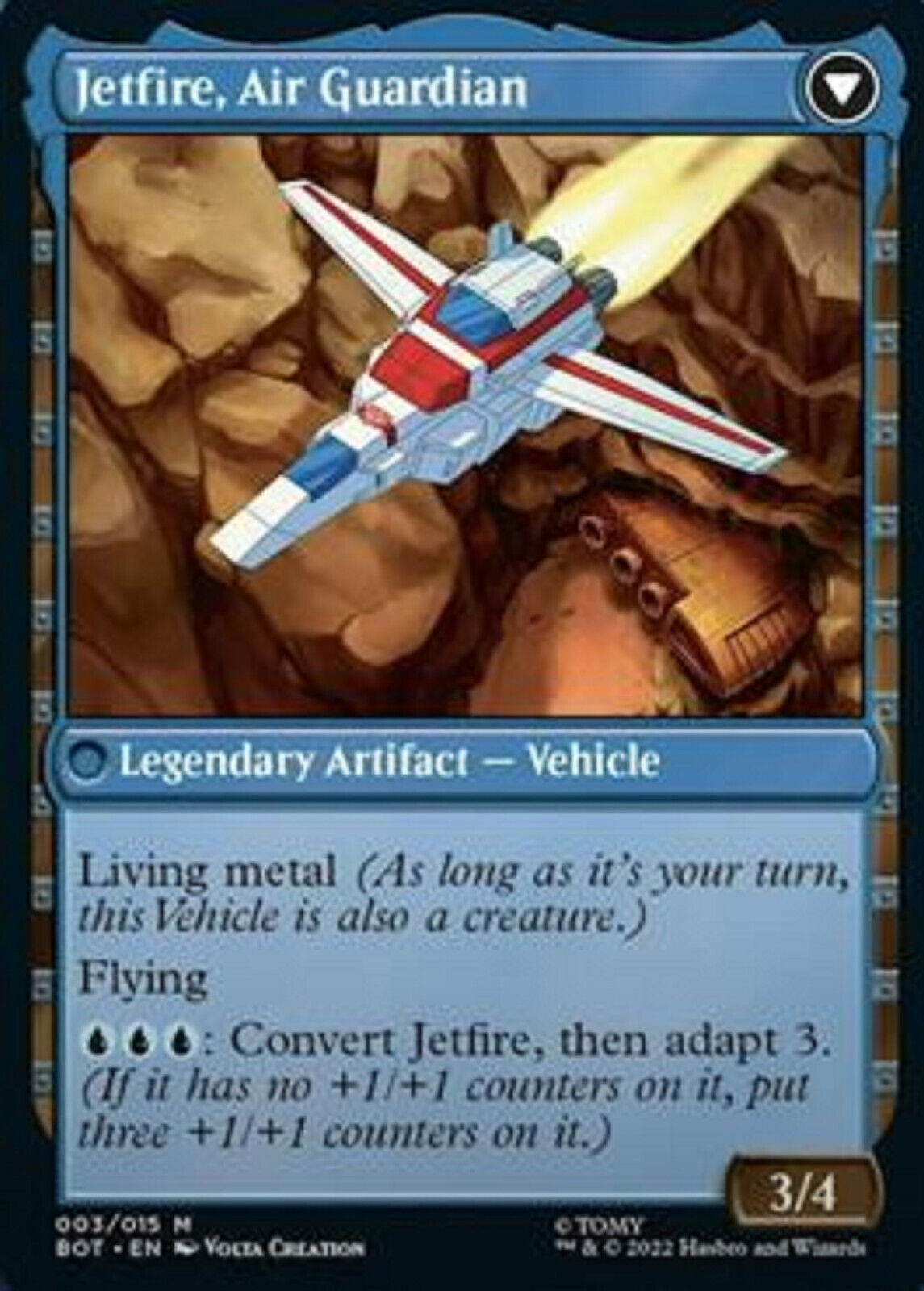 MTG Jetfire, Ingenious Scientist Universes Beyond x Transformers Brothers War mtg