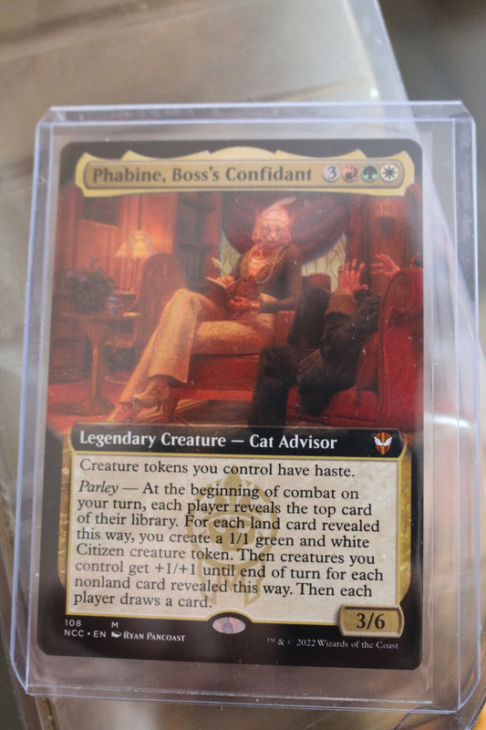 MTG MTG 1x Phabine, Boss's Confidant Extended Streets of New Capenna Commander card