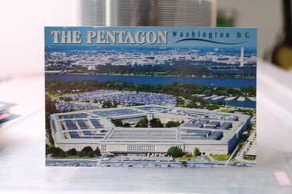 Vintage Post Card The Pentagon Washington D.C. Americana Series Tom Wicks