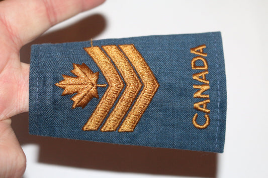 Authentic Canada Military Patches Army Airforce Sergeant Canadian Rare Insignia