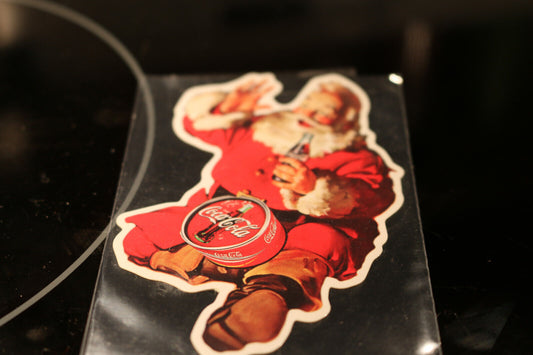 Coca Cola Vintage Stickers Decals Santa Claus Laptop Window Bumper Door #99