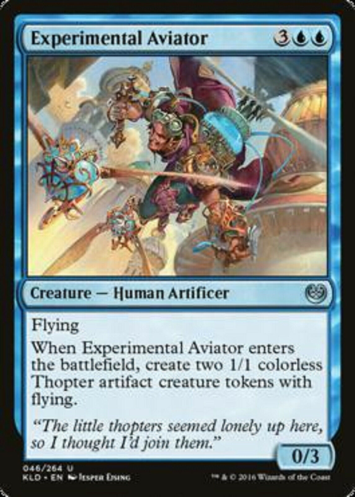 MTG MTG 1x  Experimental Aviator Kaladesh Card Magic The Gathering